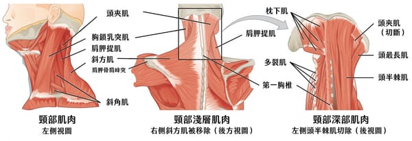你的颈痛，可能是一场三个肌肉嫌疑犯策划的“完美犯罪”